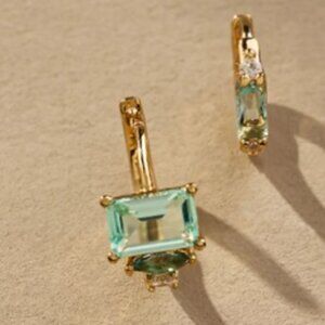 Anthropologie Two Pair Huggie Earrings